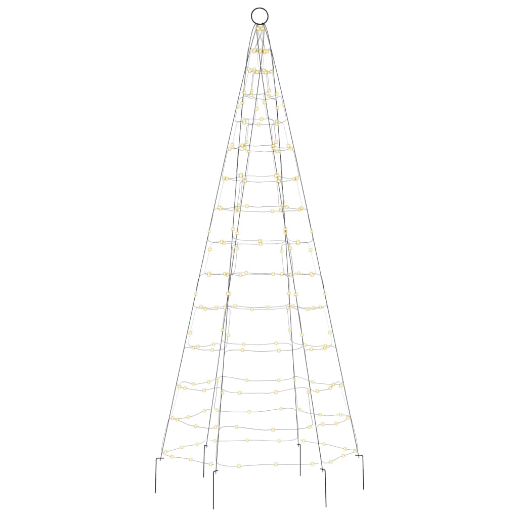 vidaXL Christmas Tree Light on Flagpole 200 LEDs – Image 4 of 5 vidaXL Christmas Tree Light on Flagpole 200 LEDs - Image 4 of 5