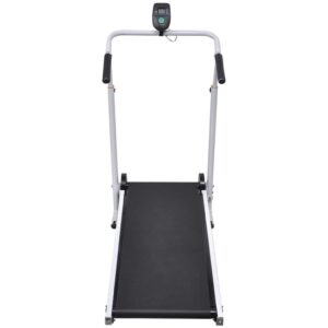 vidaXL Mini Treadmill Folding 93 x 36cm - Image 3 of 5