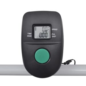 vidaXL Mini Treadmill Folding 93 x 36cm - Image 4 of 5