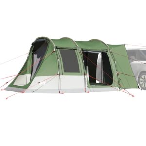vidaXL Car Tent 2-Person Waterproof, Green - Image 1 of 1