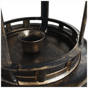 vidaXL Decorative Birdbath with Solar Powered Lights vidaXL Decorative Birdbath w/ Solar Powered Lights - Image 3 of 4