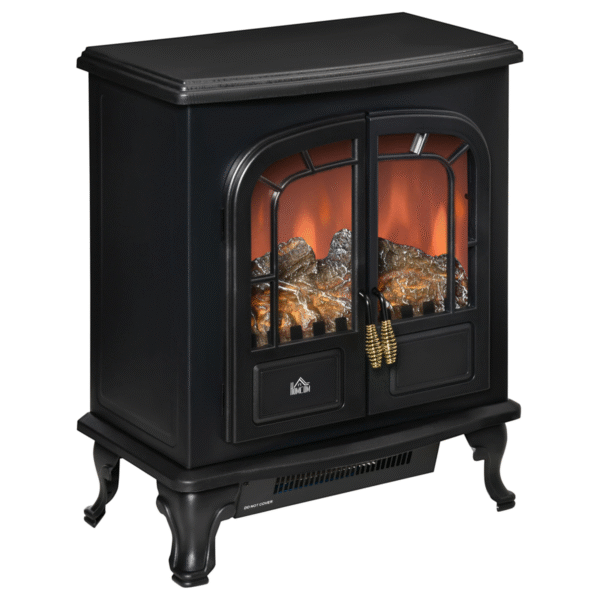 Homcom Electric Fireplace LED Flame Effect - Image 8 of 8