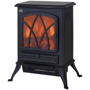 Homcom 1850W Flame Effect Electric Fireplace - Image 8 of 8