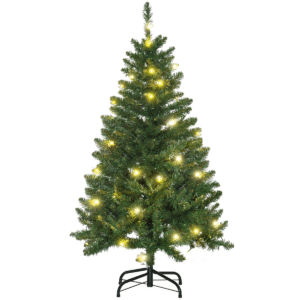 Homcom 4ft Christmas Tree Warm White LED - Image 8 of 8