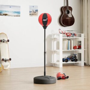 vidaXL Punching Ball Set w/ Gloves - Image 1 of 5