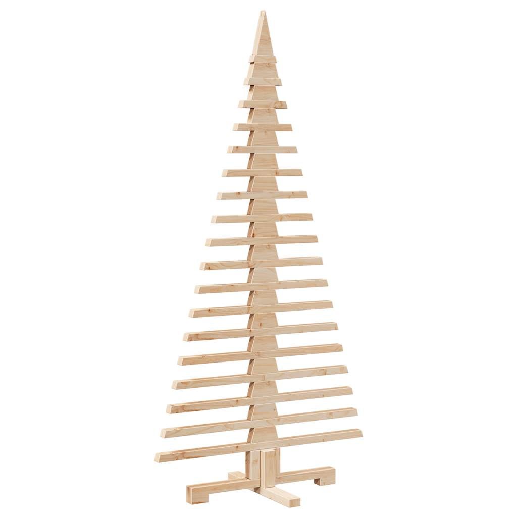 vidaXL Wooden Christmas Tree 150cm Pine Wood – Image 2 of 5 vidaXL Wooden Christmas Tree 150cm Pine Wood - Image 2 of 5