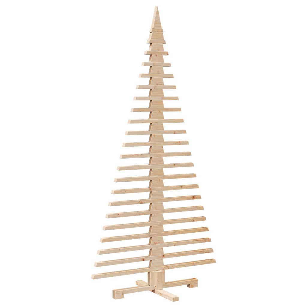 vidaXL Wooden Christmas Tree 180cm Pine Wood – Image 2 of 5 vidaXL Wooden Christmas Tree 180cm Pine Wood - Image 2 of 5