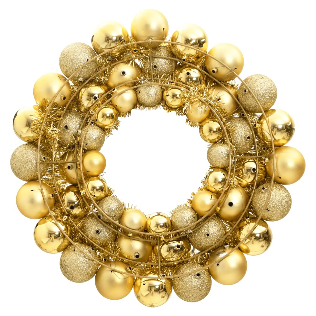 vidaXL Christmas Wreath 45cm Polystyrene – Image 2 of 4 vidaXL Christmas Wreath 45cm Polystyrene - Image 2 of 4