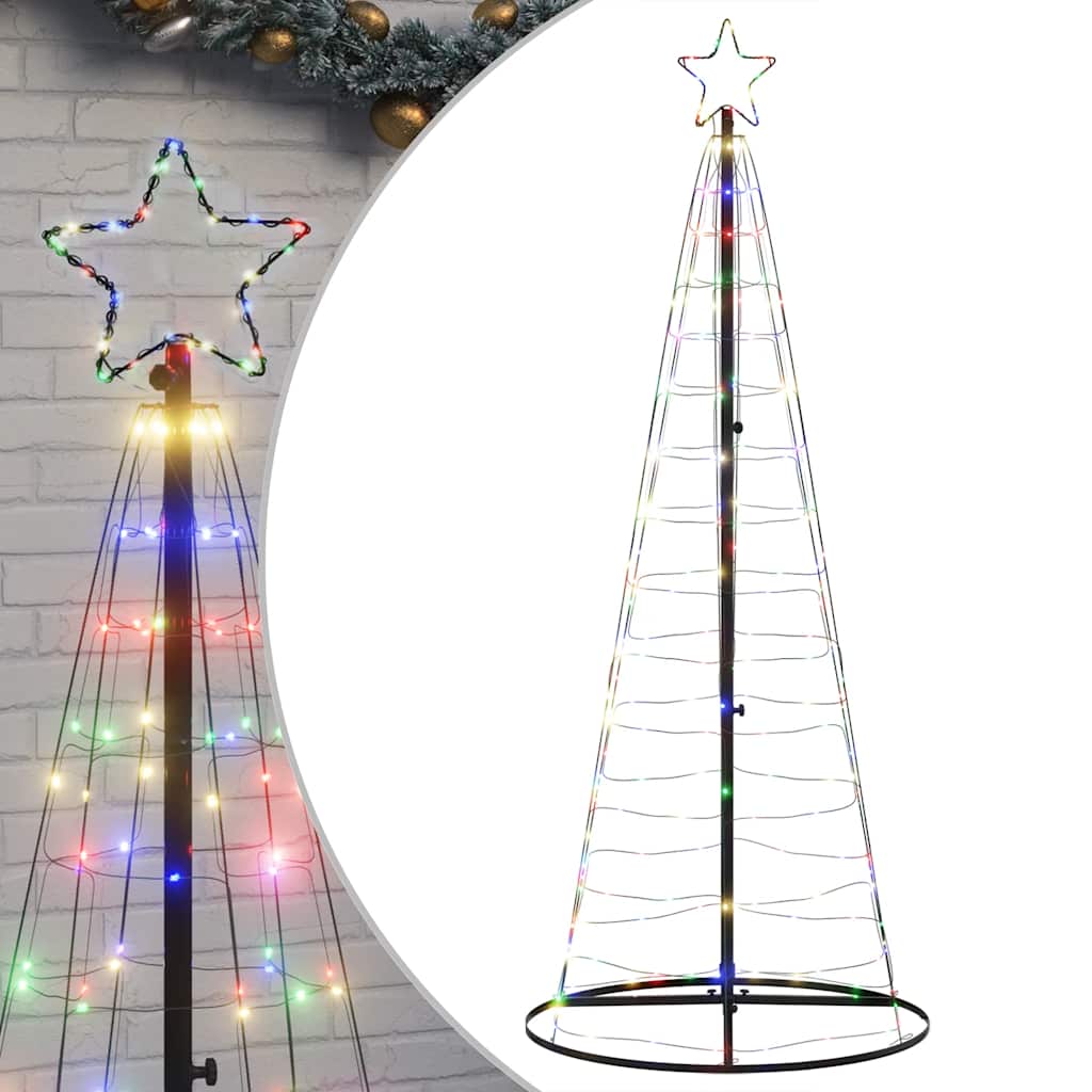 vidaXL Christmas Tree Light Cone 200 LEDs 182cm – Image 2 of 5 vidaXL Christmas Tree Light Cone 200 LEDs 182cm - Image 2 of 5