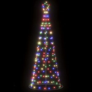 vidaXL Christmas Tree Light Cone 200 LEDs 182cm - Image 5 of 5