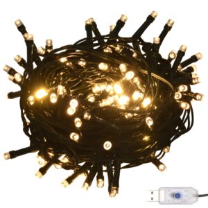 vidaXL Christmas Ball Set w/ Peak & 150 LEDs - Image 4 of 5