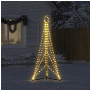 vidaXL Christmas Tree Light 363 LEDs Warm White - Image 1 of 5