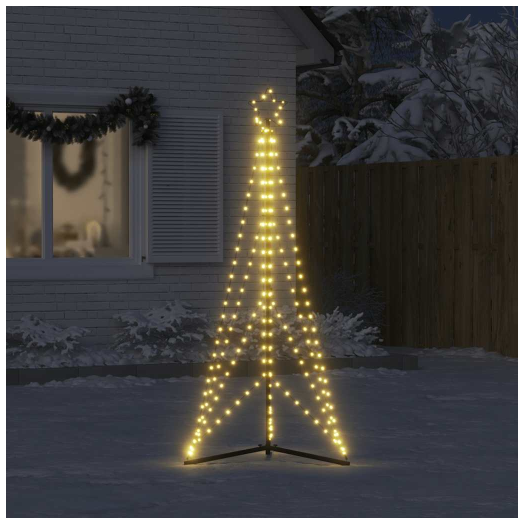 vidaXL Christmas Tree Light 363 LEDs Warm White - Image 1 of 5 vidaXL Christmas Tree Light 363 LEDs Warm White - Image 1 of 5