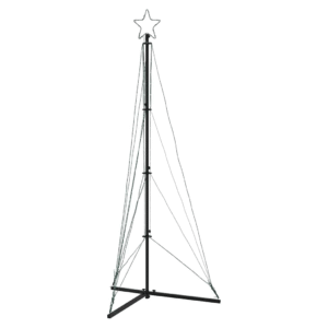 vidaXL Christmas Tree Light 363 LEDs Warm White - Image 4 of 5