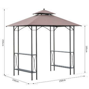 Outsunny 2.5x1.5m BBQ Tent Canopy Outsunny 2.5x1.5m BBQ Tent Canopy