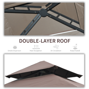 Outsunny 2.5x1.5m BBQ Tent Canopy Outsunny 2.5x1.5m BBQ Tent Canopy