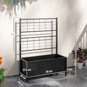 Outsunny Durable Trellis Support for Climbing Plants