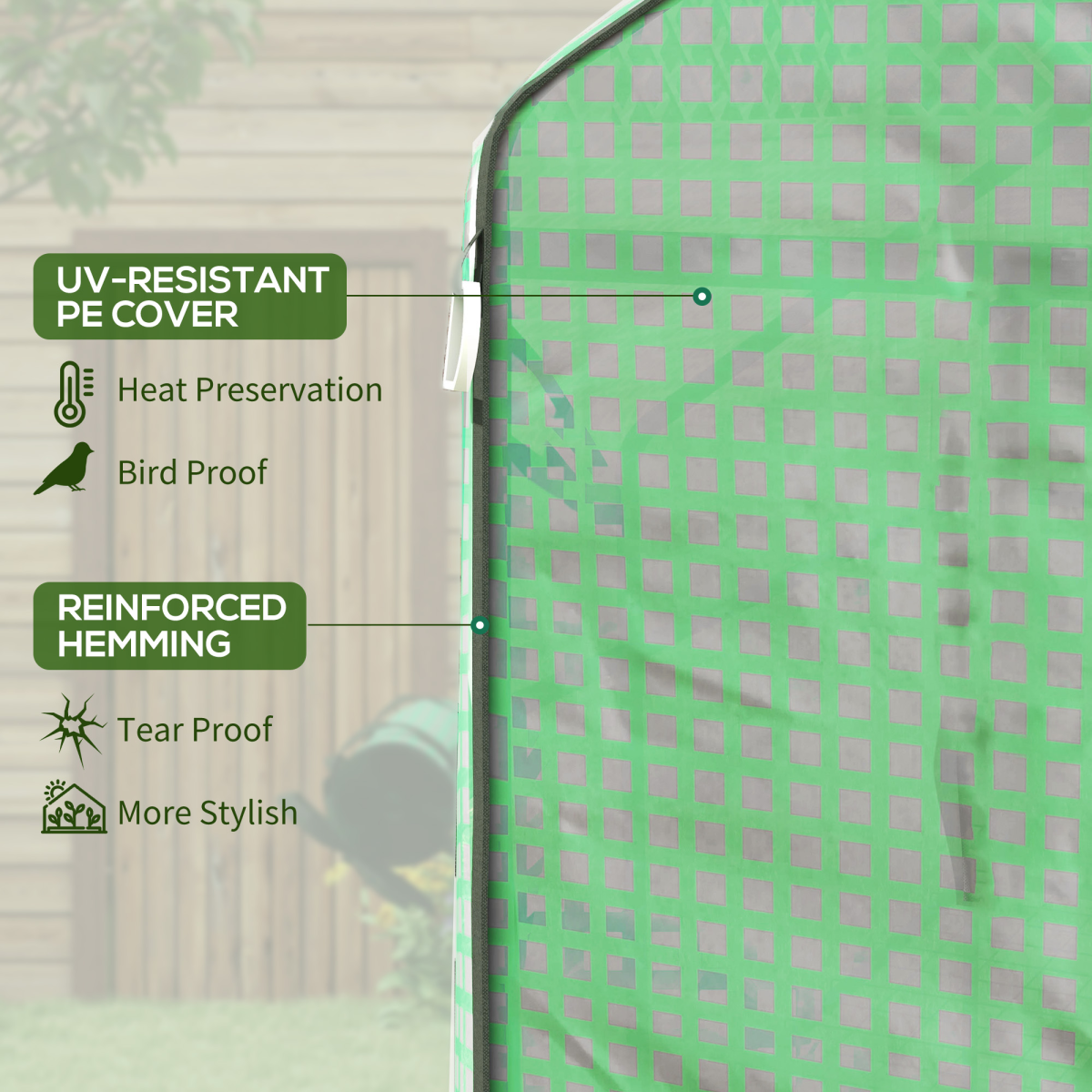 Outsunny Walk In Outdoor Green House Outsunny Walk In Outdoor Green House