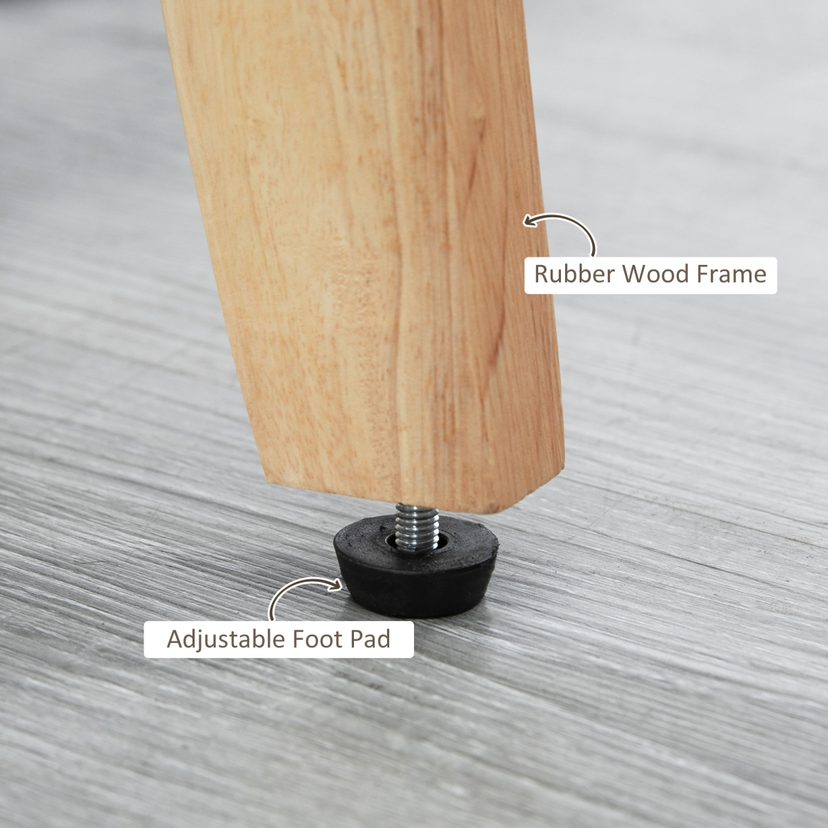 HOMCOM Modern Accent Chairs Upholstered Linen HOMCOM Modern Accent Chairs Upholstered Linen