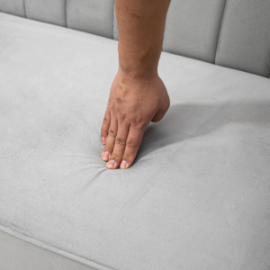 HOMCOM Convertible Sofa Futon Velvet Touch