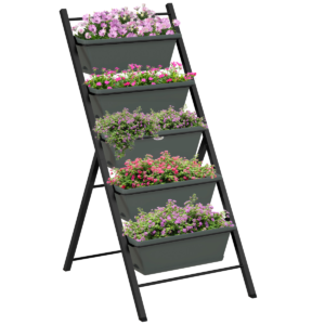 Outsunny Vertical Raised Garden Bed with 5 Trays