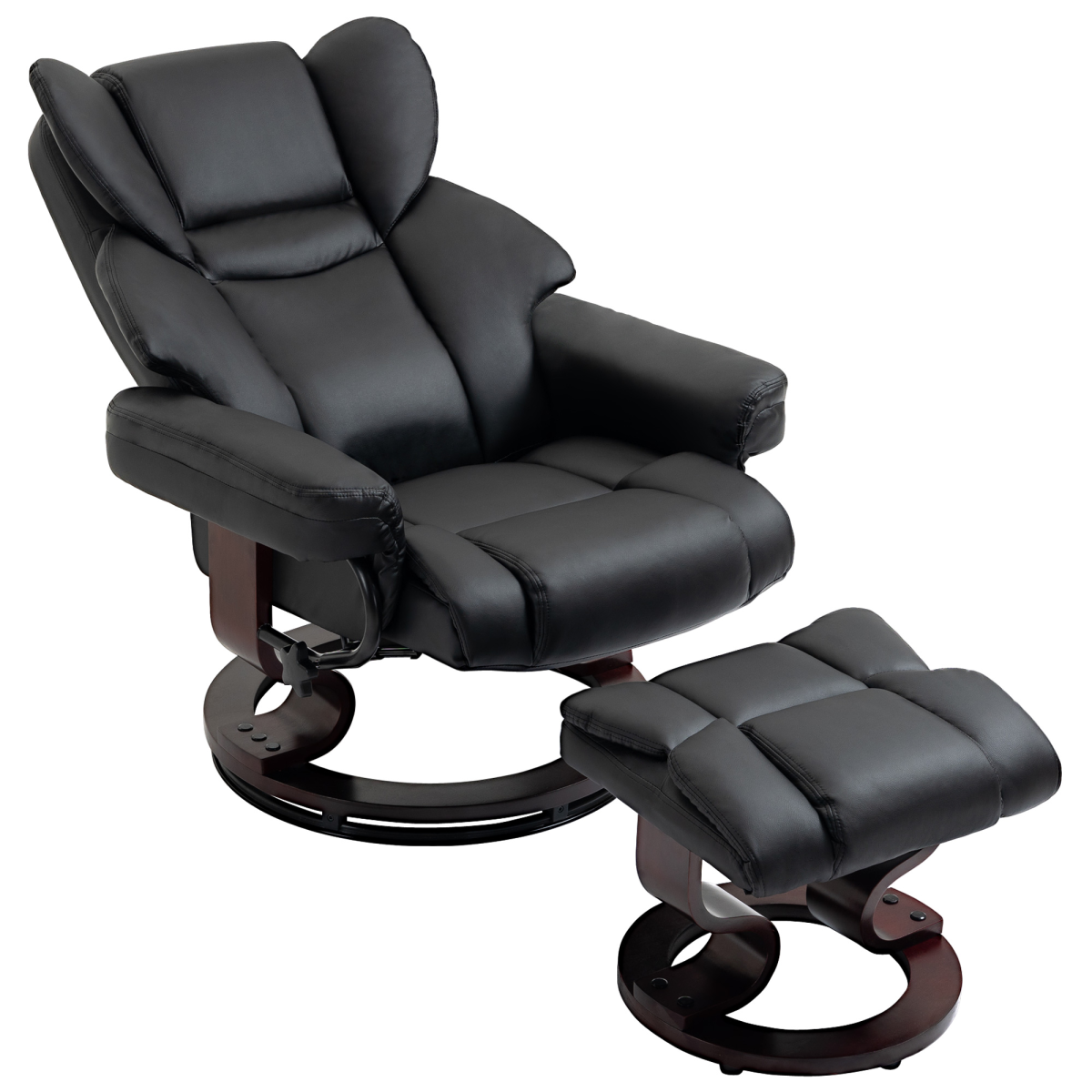 Manual Reclining Armchair Padded PU Leather Manual Reclining Armchair Padded PU Leather