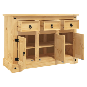 vidaXL Sideboard Corona 112x43x78cm Solid Mexican Pine