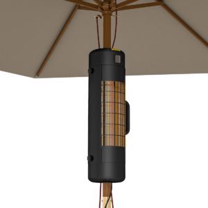 Outsunny Parasol Mounted Patio Heater Electric