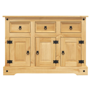 vidaXL Sideboard Corona 112x43x78cm Solid Mexican Pine