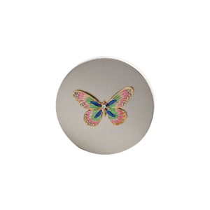 Sophia Scented Candle Pink & Blue Butterfly