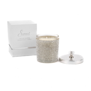 Sophia Classic 150g Diamante Candle Vintage Jasmine