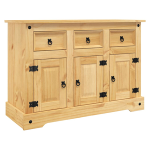 vidaXL Sideboard Corona 112x43x78cm Solid Mexican Pine