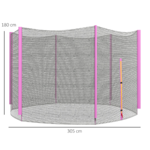 SPORTNOW 10ft Trampoline Net Replacement