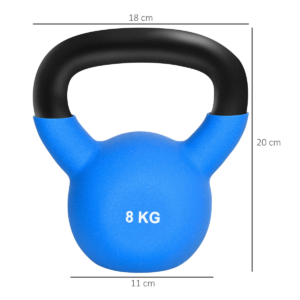 HOMCOM 8kg Kettlebell With Soft Body