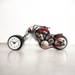 MSL 35cm Table Clock Motor Bike Design