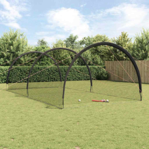 vidaXL Baseball & Softball Net Black 70 x 35 x 24cm