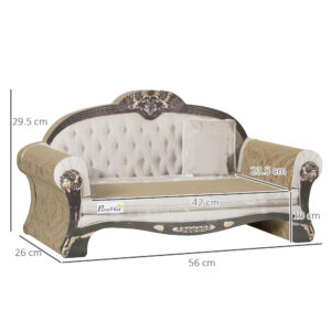 PawHut Cat Scratching Board with Catnip Brown