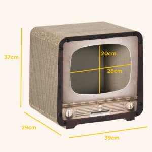 PawHut TV Shape Cat Scratching Board with Catnip