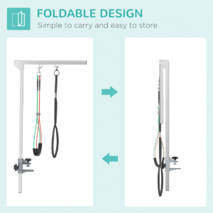 PawHut Adjustable Pet Grooming Arm for Medium Dogs