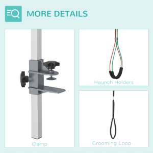 PawHut Adjustable Pet Grooming Arm for Medium Dogs